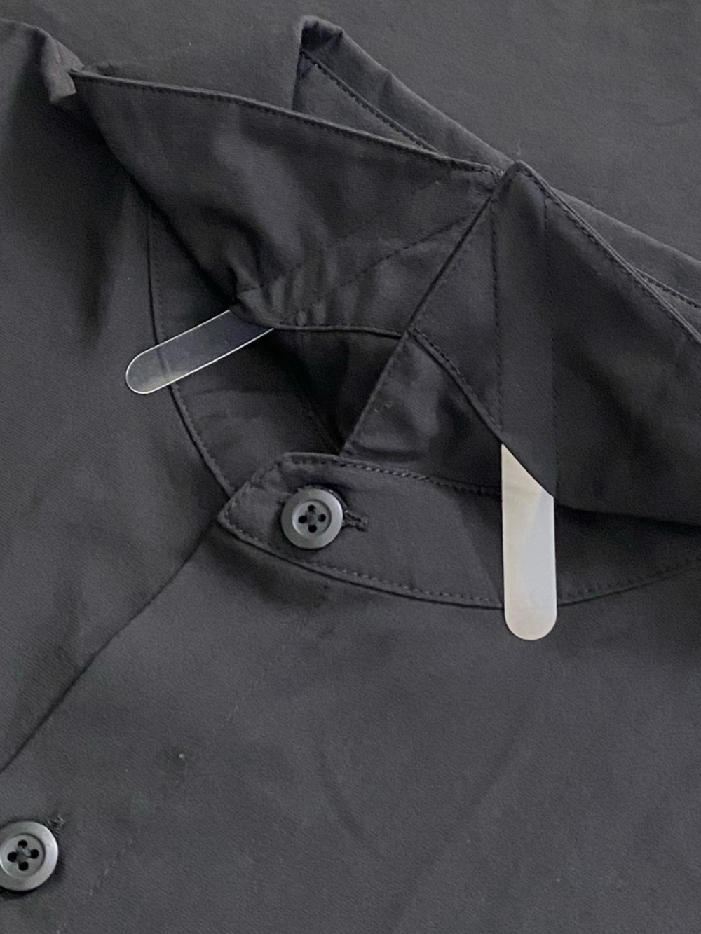 Lululemon Down To The Wire Long Sleeve Button Front Shirt | Slim Fit | Black - Picture 10 of 15
